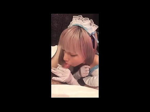❤️ Japanesch Idol [mayuka], Franséisch Déngschtmeedchen Kostüm, Deel 1, blowjob a réckelen mat Lotion ❤❌ Qualitéit Porno bei eis ☑